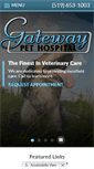 Mobile Screenshot of gatewaypethospital.com